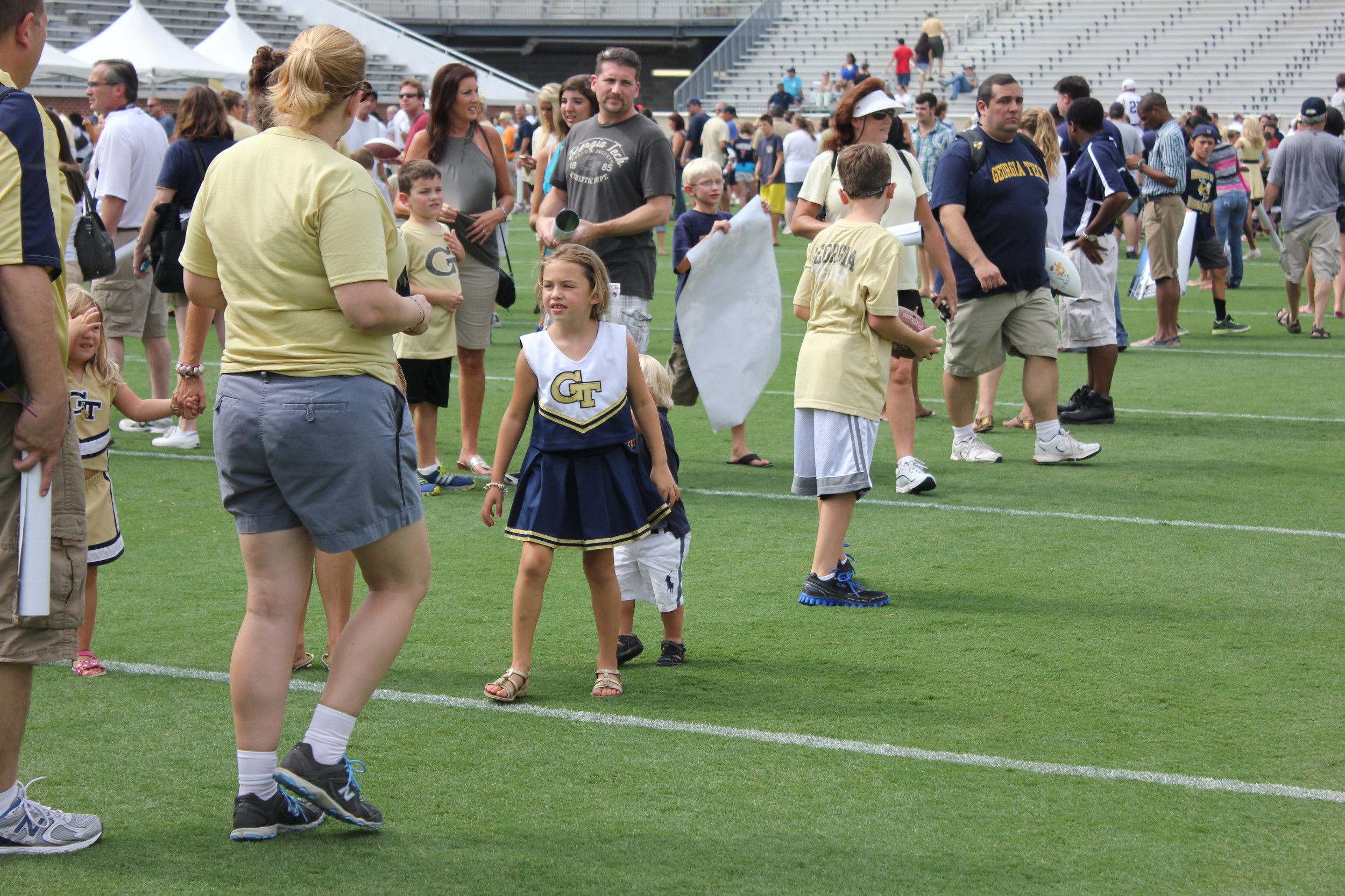 2012 Yellow Jacket Fan Day