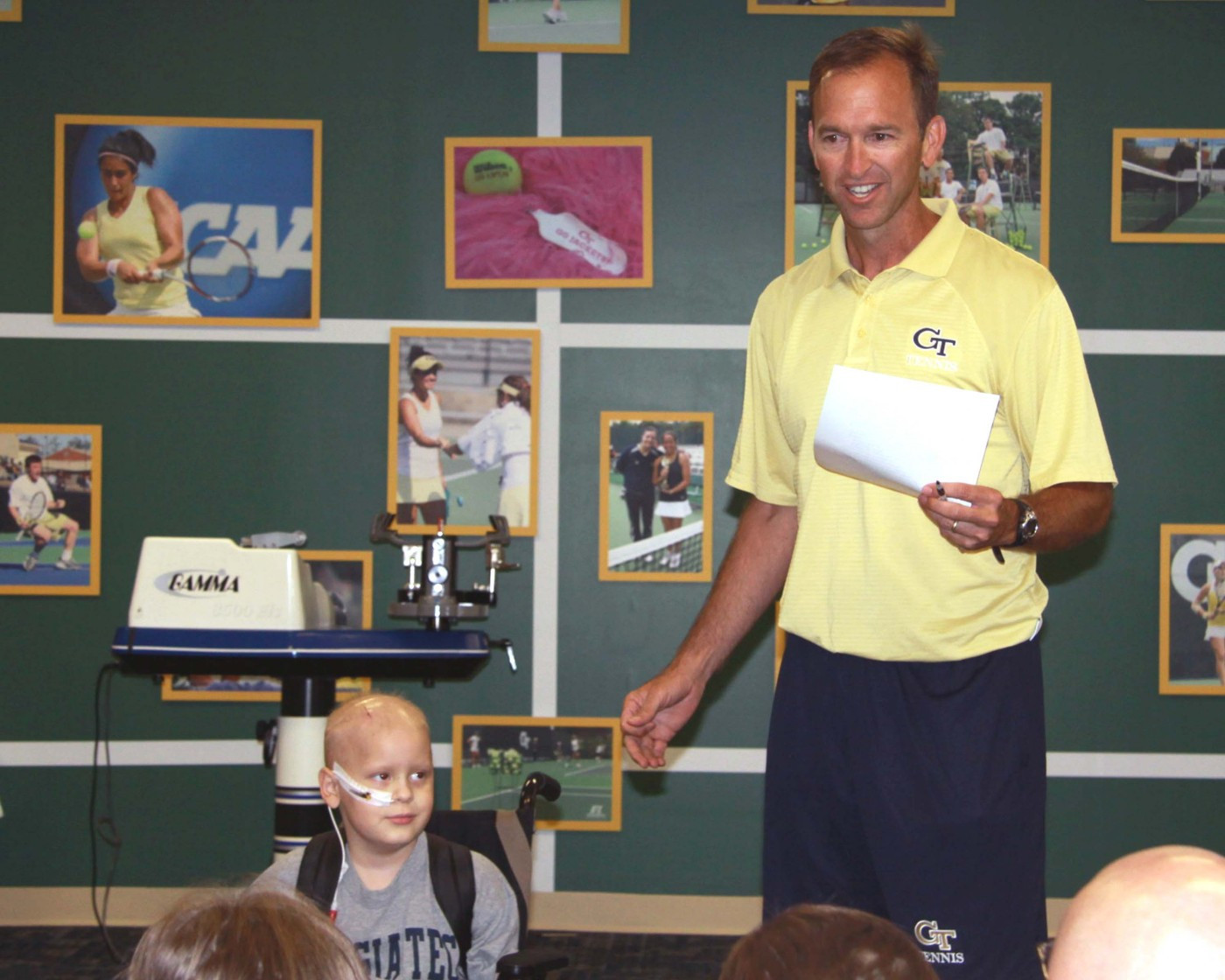 Head coach Kenny Thorne tells Nolan's story.