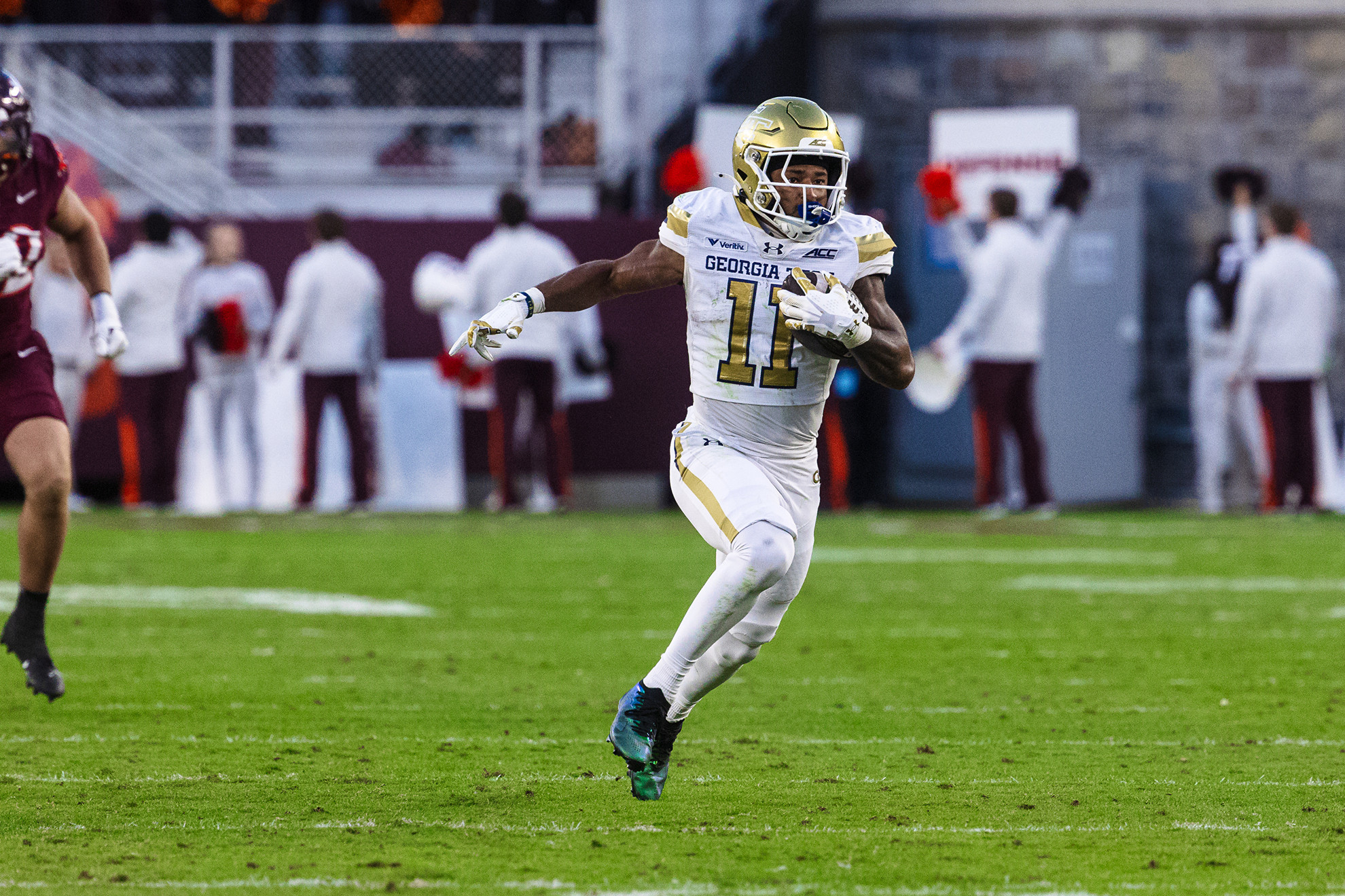Georgia Tech Yellow Jackets @ Virginia Tech Hokies ACC football game