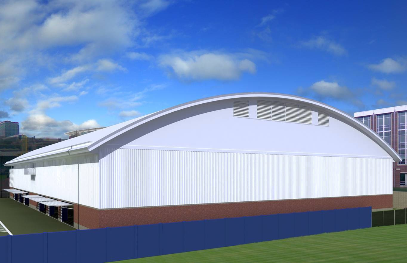 Indoor Football Practice Facility