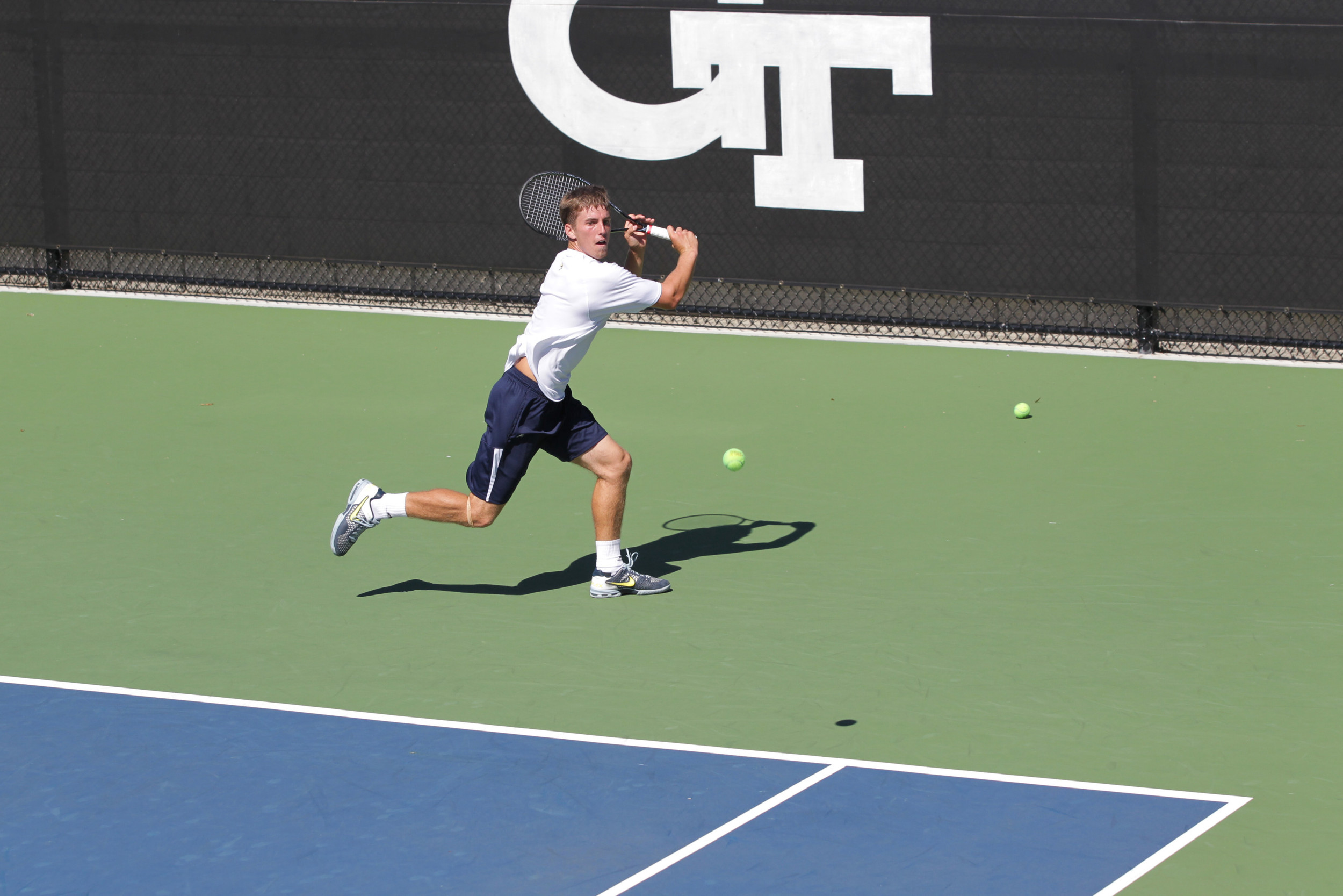 Colin Edwards at the 2013 USTA/ITA Southeast Regional, Ken Byers Tennis Complex, Atlanta, Ga.