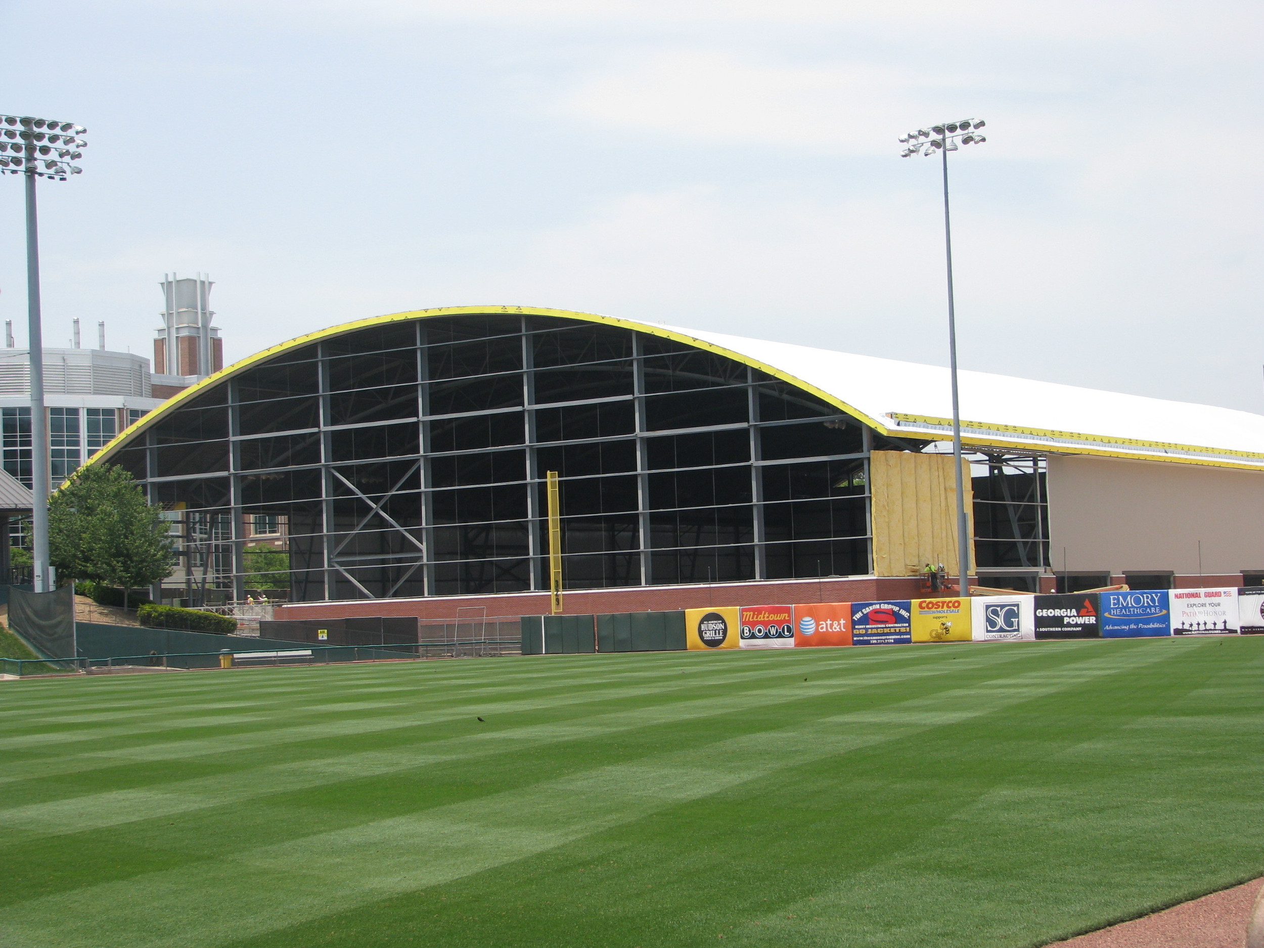 Week 21 - Photo taken on May 24, 2011 - View of practice facility from Russ Chandler Stadium