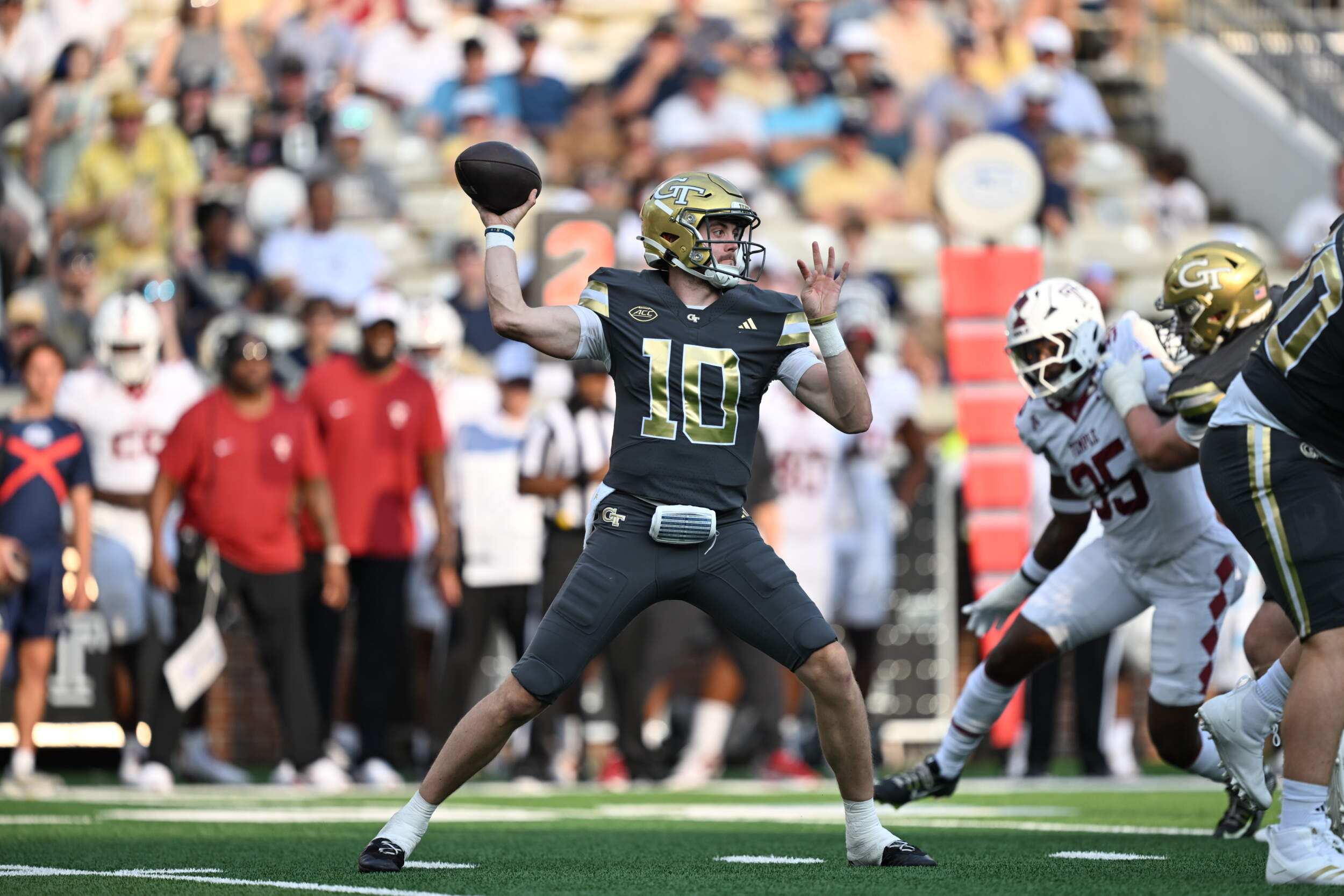 How Haynes King's Wrecking Ball Style has Georgia Tech in the College Football Playoff Race 
