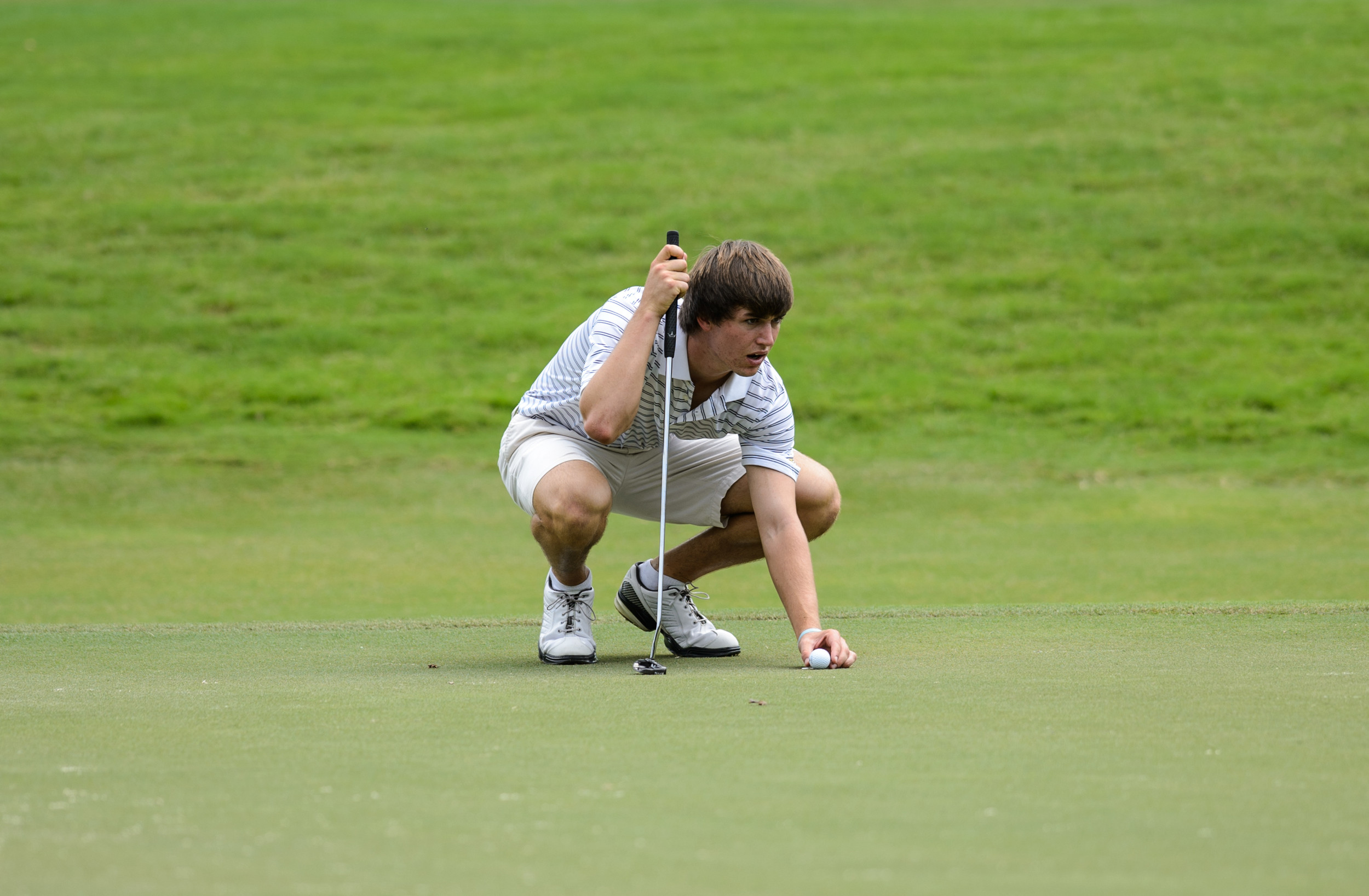 Ollie Schniederjans during team qualifying at East Lake Golf Club, August 31, 2012
