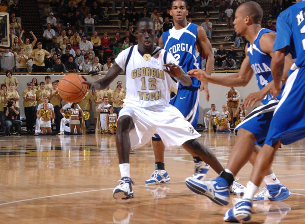 Whose number is it men s basketball georgia tech yellow jackets