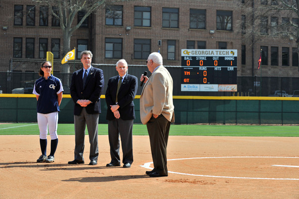 Shirley Clements Mewborn Field Ribbon Cutting Ceremony: March 10, 2009