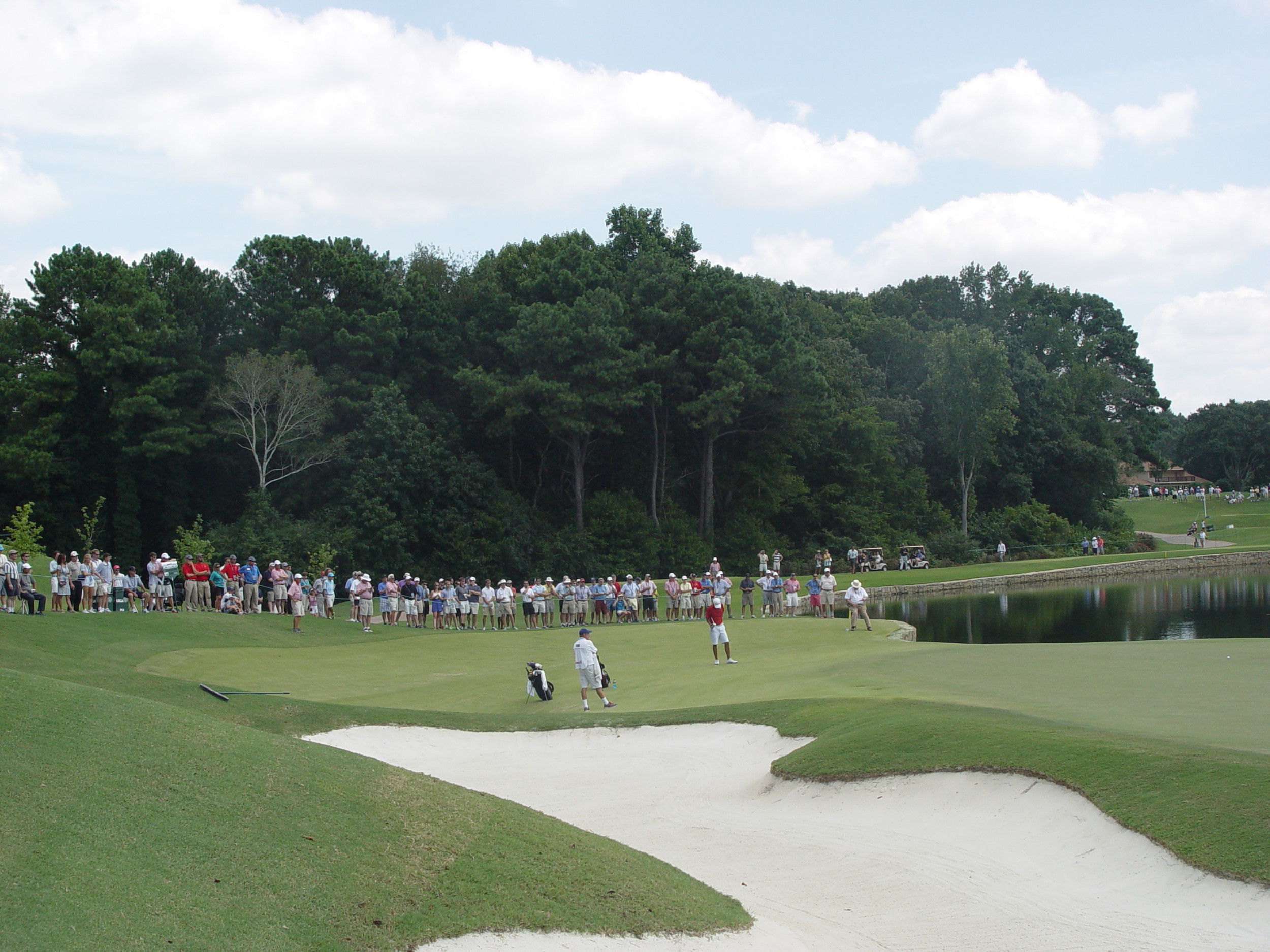 Ollie Schniederjans during his third-round match at the U.S. Amateur, August 14, 2014, Atlanta Athletic Club, Johns Creek, Ga.