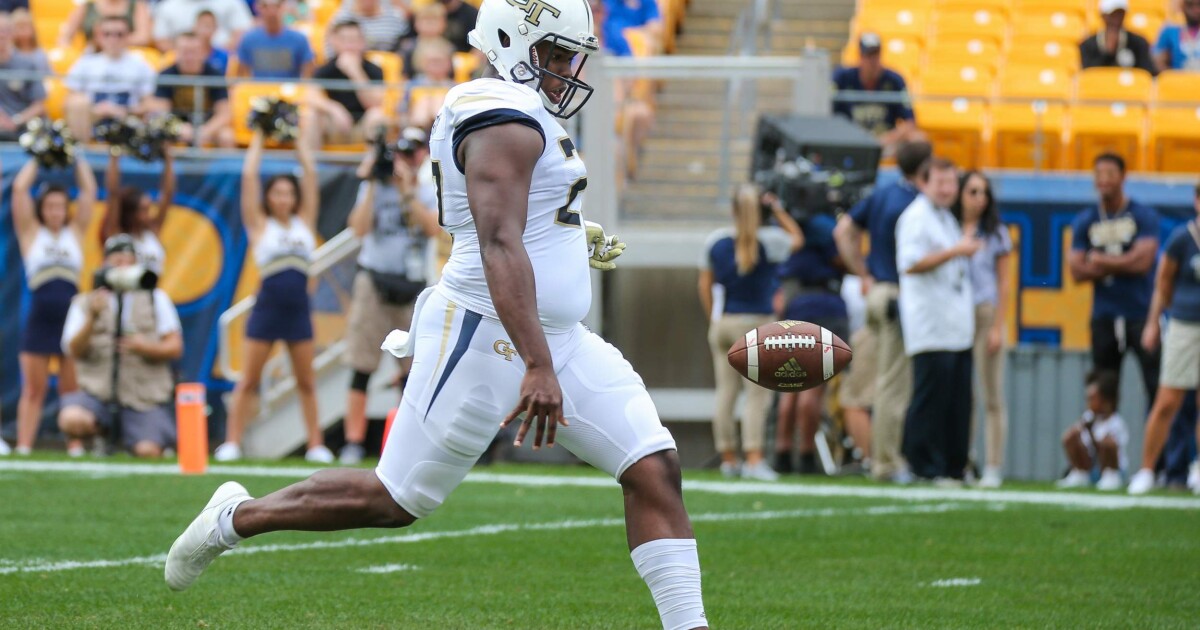 Inside The Chart Punter Purgatory Football Georgia Tech Yellow Jackets