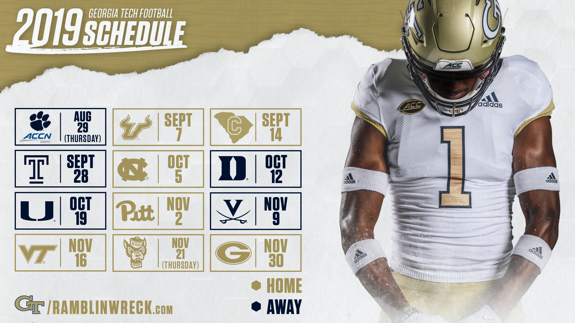 2019 Football Schedule, Ticket Prices Finalized – Football — Georgia