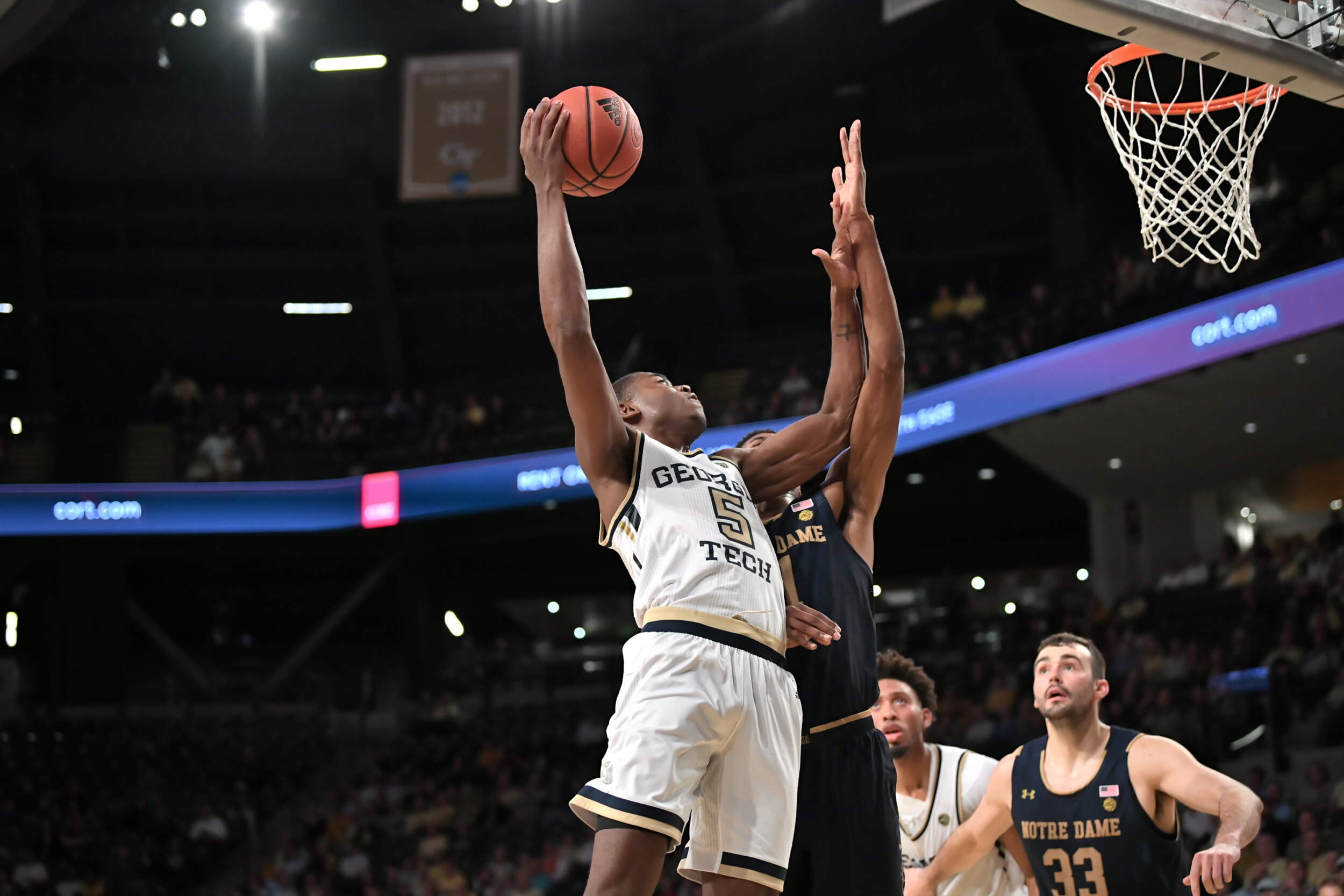 Photo Gallery: Georgia Tech vs. Notre Dame – Men's Basketball — Georgia Tech ...2500 x 1667