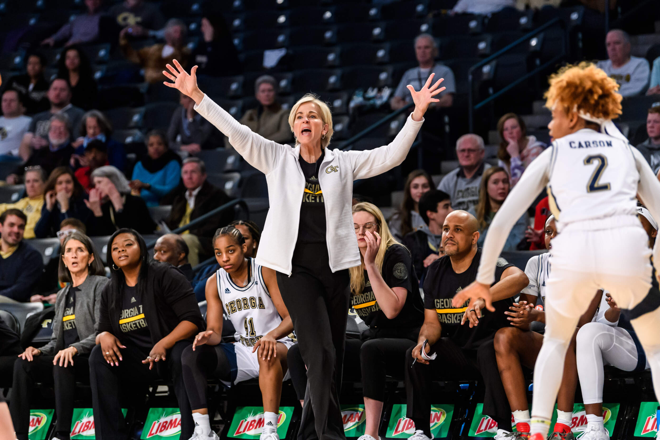 Photos: Women’s Basketball vs. Louisville – Georgia Tech Yellow Jackets