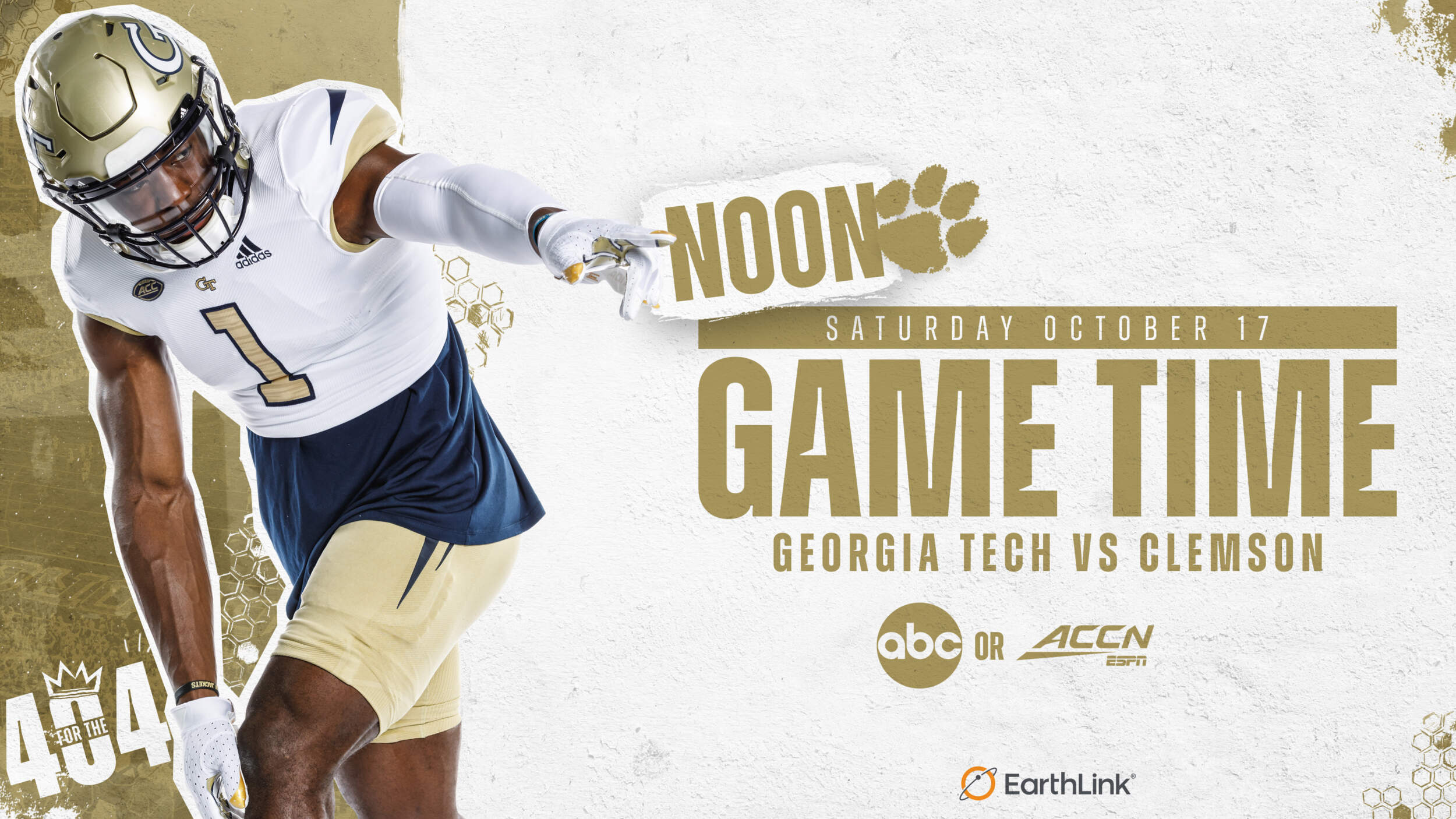 Game Time Set For Gt-clemson On Oct 17 Football Georgia Tech Yellow Jackets