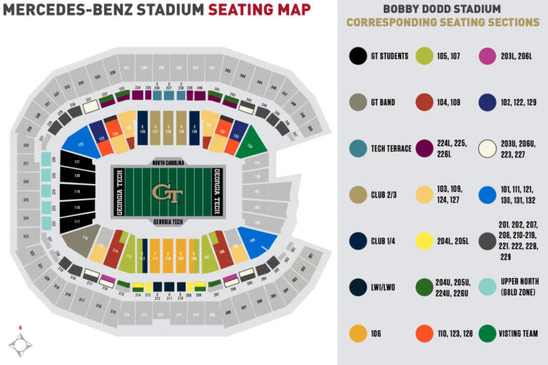 Georgia Tech Seating Chart