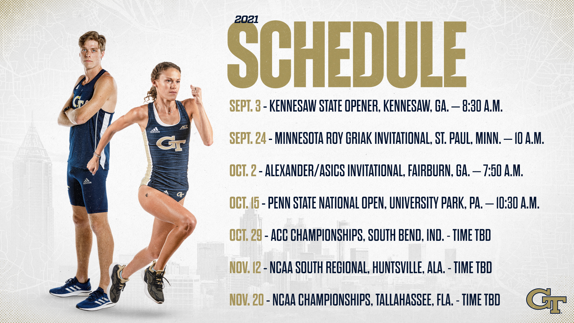 Cross Country Announces 2021 Schedule โ Men's Cross Country โ Georgia Cross Country Announces 2021 Schedule โ Men's Cross Country โ Georgia
